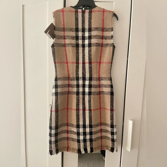 Burberry Macy Tweed Minidress